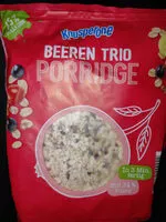 Mängden socker i Porridge - Beeren-Trio