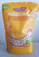 Mängden socker i Porridge - Banane-Mohn