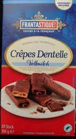 Mängden socker i Crêpes Dentelle - Vollmilch