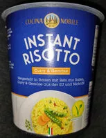 Mängden socker i Instant-Risotto - Curry & Gemüse