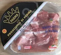Mängden socker i Prosciutto di Parma