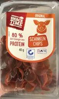 Mängden socker i Schinken-Chips