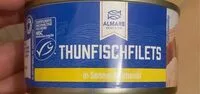 Mängden socker i Tunfischfilets in sonnenblumenöl