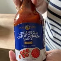 Mängden socker i Sizil. Kirschtomaten Sauce Arrabiata