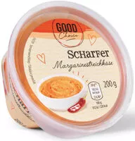 Mängden socker i Scharfer Margarine Aufstrich