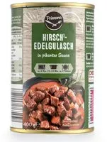 Mängden socker i Hirsch Edelgulasch