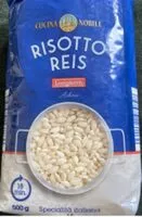 Mängden socker i Risotto Reis