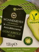 Mängden socker i Wonnemeyer Avocadocreme Guacamole Mild