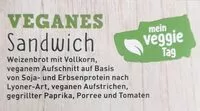 Mängden socker i Veganes Sandwich