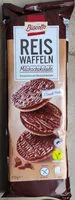 Mängden socker i Reis-Waffeln mit Milchschokolade