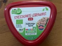 Mängden socker i Streichzarte Leberwurst