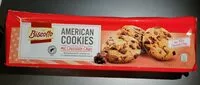 Mängden socker i American Cookies mit Chocolate Chips