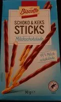 Mängden socker i Schoko und Keks Sticks