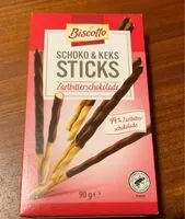 Mängden socker i Schoko & Keks Sticks