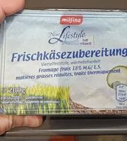 Mängden socker i Frischkäsezubereitung