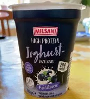 Mängden socker i High Protein Joghurterzeugnis - Heidelbeere