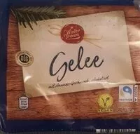 Mängden socker i Gelee mit Ananas Geschmack schokoliert