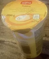 Mängden socker i Pudding vanille