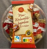 Mängden socker i Mini-Weihnachtsfigürchen - Weihnachtsmännchen
