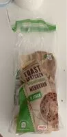 Mängden socker i Toast Brötchen Mehrkorn