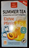 Mängden socker i Summer Tea - Eistee Pfirsich