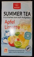 Mängden socker i Summer Tea - Apfel Limette