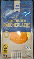 Mängden socker i Schottischer Räucherlachs