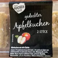 Mängden socker i gedeckter Apfelkuchen