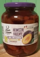 Mängden socker i Heimische Früchte - Stachelbeeren, leicht gezuckert