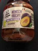 Mängden socker i Zwetschgen entsteint