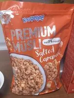 Mängden socker i Premium Müsli Salted Caramel