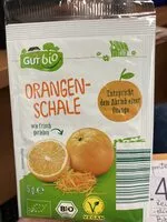 Mängden socker i Orangenschalen Abrieb