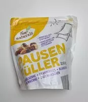 Mängden socker i GeNuss-Mix - Pausenfüller