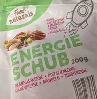 Mängden socker i GeNuss-Mix - Energieschub