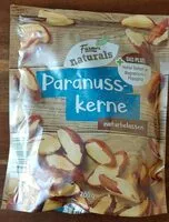 Mängden socker i Paranusskerne naturbelassen