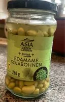 Mängden socker i Edamame Sojabohnen