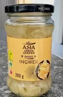Mängden socker i Ingwer