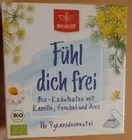 Mängden socker i Fühl dich frei Bio-Kräutertee mit Kamille, Fenchel und Anis