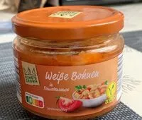 Mängden socker i Weiße Bohnen in Tomatensauce