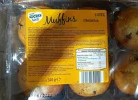 Mängden socker i Muffins stracciatella