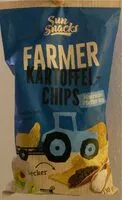 Mängden socker i Farmer Kartoffelchips