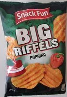 Mängden socker i Big Riffels Paprika