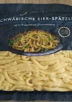 Mängden socker i Schwäbische Eier-Spätzle