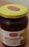 Mängden socker i Rote Rübensalat