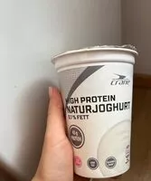 Mängden socker i High protein naturjoghurt