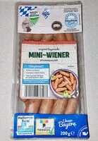 Mängden socker i Bayerische Mini-Wiener