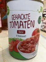 Mängden socker i Tomaten gehackt Natur, in Tomatensaft (Bio)
