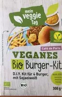 Mängden socker i veganes Bio Burger-Kit