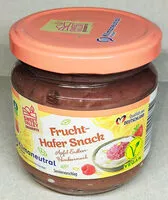 Mängden socker i Frucht-Hafersnack - Apfel-Erdbeer-Himbeermark