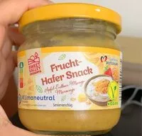 Mängden socker i Frucht-Hafersnack - Apfel-Erdbeer-Mango-Maracuja